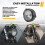 Motocicleta Retro Vintage Universal Side Mount 35W 6,5 Polegadas Farol Transparente Cafe Racer com Grade + Kit de Suporte 6
