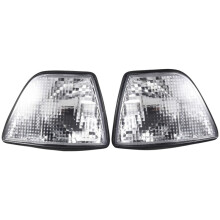 Clear Lens Car Front Corner Lamps Turn Signal Light Sidelights for  E36 3-Series 1992-1998