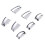 7PCS Car Chrome Interior Door  Styling Trims for  Model S / x Accessories 1