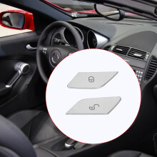 Car Door Unlock Buttons Sequins Decoration Cover Trim for W205 W213 X253 C E Class GLC 2015-2019