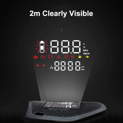 Car   Display HD Projector Screen HUD Overspeed Alarm for   JL 2018 2019
