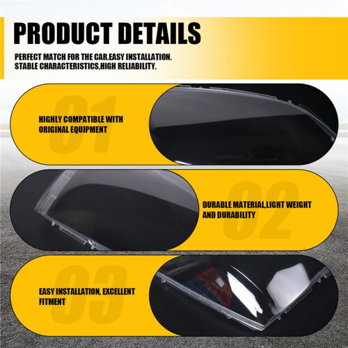 Car Front Right Side Headlight Clear Lens Lamp Shade Shell Cover for  Sorento 2004 2005