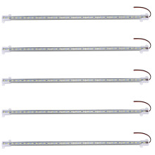 5X 50CM 12V 36 LED 5630 SMD Hard Strip Bar Light Aluminum Rigid White