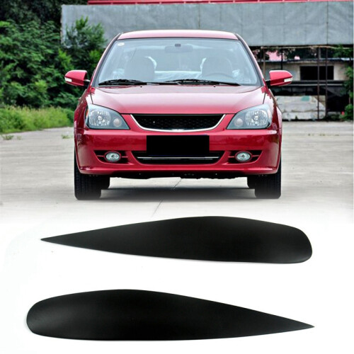 Car Front Eyelids Eyebrows Headlights Narrow Covers for  Lancer IX 9 Cedia 2003-2009 2
