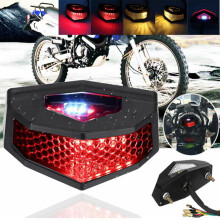 Clignotants Universels de Moto LED Feu ArrièRe Modifié Lampe de Frein de Bord D'Aile de Café Racer