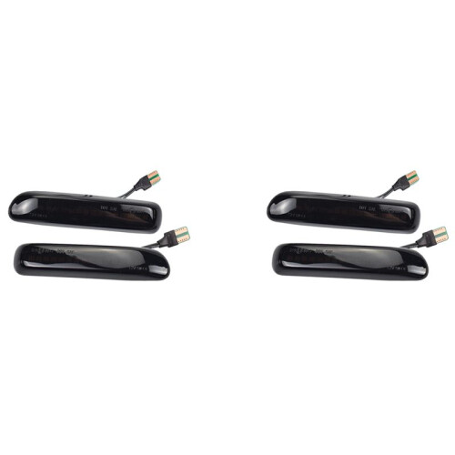 2X Car Smoked LED Dynamic Side  Light Turn Signal Blinker for  3 Series E46 Coupe1997-2001
