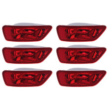 6X Rear Left Fog Lamp for Journey, Compass Grand Cherokee 11-16 Tail Bumper Lamp Fog Lights Rear Bumper Light
