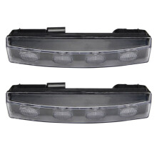 2X Luci Un LED Bianche 24V per Truck Top Visiera Parasole Luce di Segnalazione Corner Lights Pezzi di Ricambio 1798980 1910437