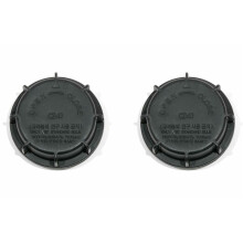 2X Headlight Lamp Bulb Dust Cover Cap for Ceed Sportage 921403K000 Accessories Black