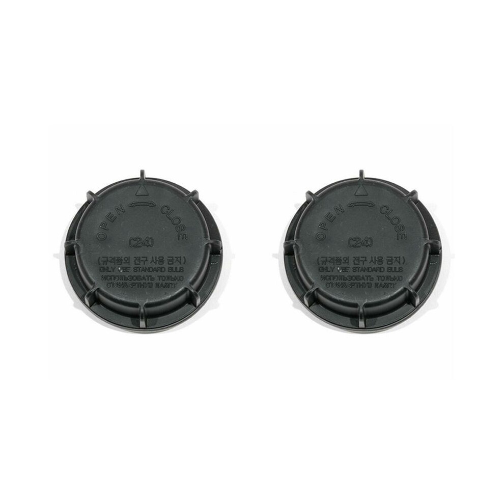 2X Headlight Lamp Bulb Dust Cover Cap For Ceed Sportage 921403K000 Accessories Black 6034107140752