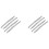 8Pcs Front Fog Lamp Cover Trim for   E Class W213 E200 E300 2016 2017 2018 2019 E43 Car Accessories 1