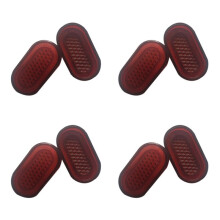 4X Rear Tail Lamp Stoplight Brake Lights Cover for MAX G30 Scooter Accessories