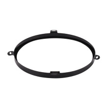4Pcs for Jk Tj 07-17 7-Inch LED Headlight Round Ring Mounting Bracket Black
