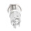 4X 12V 16mm Car LED Light Momentary Horn Button Metal  Push Button 3