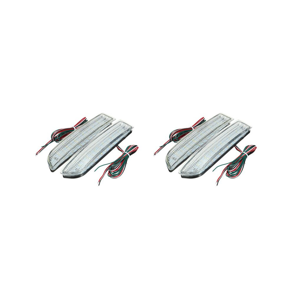 4X Car Led Tail Parking Brake Rear Bumper Reflector Lamp For Avensis/Alphard Mki/Rav4 A Light 6034002906651