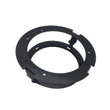 4pcs 5.75 Inch Black Car Motorcycles Headlight Round Mounting Bracket Suitable for Touring Softail
