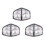 6x Clear Lens Auto-Frontleuchten Blinker Seitenlichter für  E36 3Er 1992-1998 2