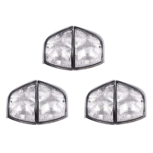 6x Clear Lens Auto-Frontleuchten Blinker Seitenlichter für  E36 3Er 1992-1998 1