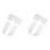 6Pcs Car Crystal Clear Interior Map Dome Light Reading Light Cover for  Prius 2010 - 2015 1