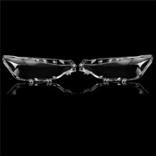 2X Lato Destro 'Automobile del Faro Lente Della Copertura Della Testa Della Lampada Della Luce Ombra Borsette Della Copertura per Serie 3 F30