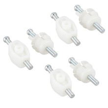 6X for  Transporter T4 Front  Light Lamp Adjusting Headlight Adjuster Clip Screw Kit Set