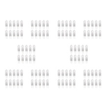 100 Pcs, G4 Halogen Lamp 12V 35W Pin Lamp Warm White