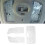 6Pcs Car Crystal Clear Interior Map Dome Light Reading Light Cover for  Prius 2010 - 2015 4