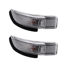 2X 8173052100 Front Right Rearview Side Mirror Turn Signal Indicator Light for Camry Yaris Prius C Avalon