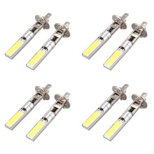 8X H1 Xenon 6000K 7.5W COB LED SMD DRL Bombilla de Luz de Cabeza de Haz Antiniebla de ConduccióN
