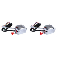 2X Interrupteur de Signal de Virage Ă Tige Chaude Ă Rat Universel en Chrome 12V pour