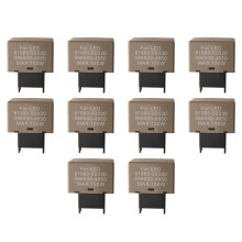 10X Accessoires de Voiture Relais de Clignotant Électronique à 8 Broches pour Ampoule LED 81980-50030 066500-4650