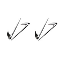 4 Stuks Auto Zijspatbord Trim voor e Klasse W213 C-Klasse W205 Refit E63S AMG Accessoires Zilver