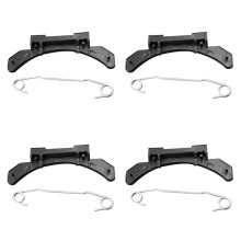 4X Car Tank Hinge Fuel Flap Hinge Bracket for V70 S60 S80 XC90 30649879 9483545 31265160