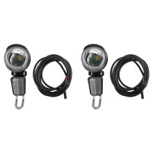 2X Bicycle Lithium Battery Modification Accessories 6V-60V Headlight LED Lighting Night Riding Equipment/SM Connector