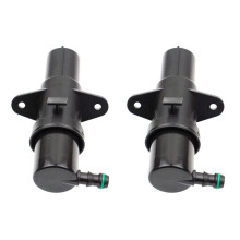 2X Silenciador de Boquilla de Agua de Cilindro de Boquilla de Arandela de Faro de Coche para X3 E87 1 Series 61673414960