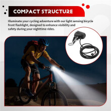 2X Bicycle Lithium Battery Modification Accessories 6V-60V Headlight LED Lighting Night Riding Equipment/SM Connector