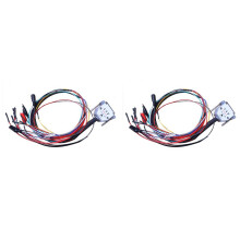 2X 3 LED-LEUCHTEN mit Schalter-Boot-Bank-Kabel DB25 für SM2 PRO+ J2534 VCI Lese-/Schreib-ECU BATT VCC KLINE CAN-L