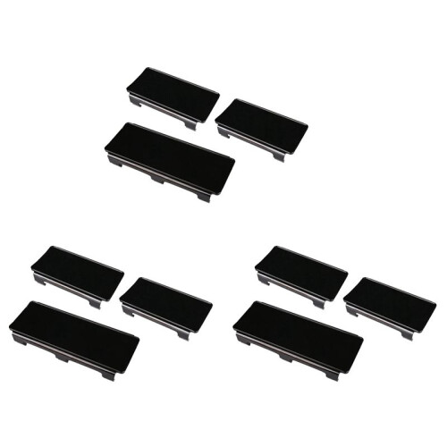 3X Capa Protetora de Lente Preta de 20 Polegadas para CaminhãO com Barra de Luz LED Offroad 4WD SUV ATV