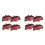 8X for  Door Lights LED Projector  Shadow Fit for  W204 2008-2013 1