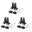 3X Universal Brackets Mounting LED Base Brackets for LED Light Bar Side Mount Bracket 1