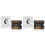 2X RF Wireless Wall- Mounted Touch Panel Dimmer Control for DC5-24V 30A Single Color LED Strip Lighting 1
