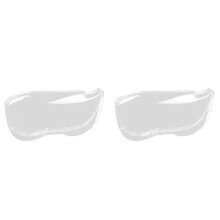 2X Auto Koplamp Lens Cover Koplamp Schaduw Shell Glas Cover voor - E67 E66 E65 7 Serie 2001-2004