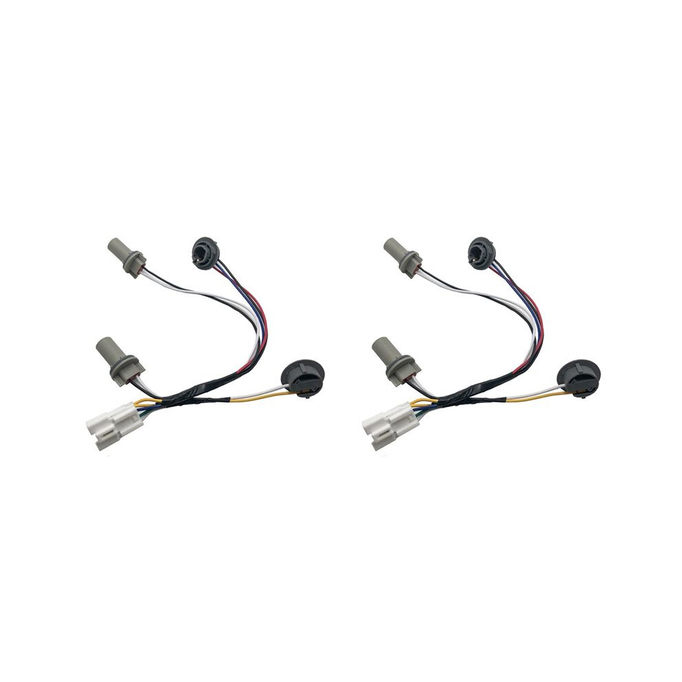 2X Rear Tail Lamp Socket Wiring Harness For 2011-2014 Sonata Sedan 4-Door 2.0L 2.4L 92450-3Q000 924503Q000 Light 4713906258609