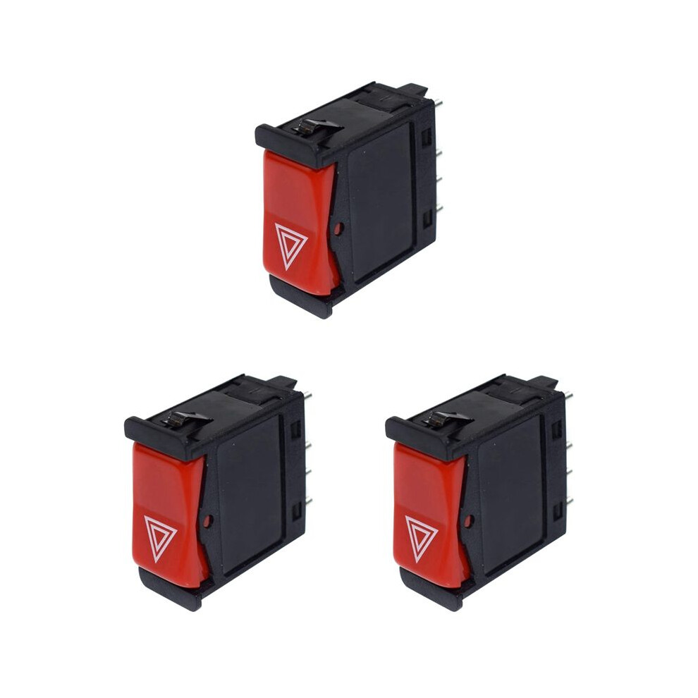3X Warning Emergency Hazard Flasher 1248200110 For - W124 W201 W202 500E 300Ce 400E 190E Light 4711362211763