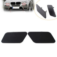2X Front Left Right Headlight Washer Nozzle Cap Cover 51117212953 51117212954 for F25 X3 2010-2014
