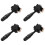 4X Car Front Headlight  Control Handle for  Vios  02-08 Master Light 1