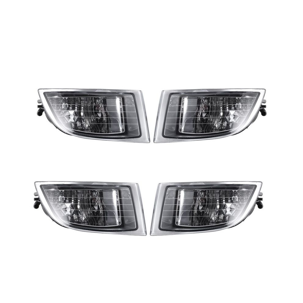 4X Halogen Fog Head For Land Prado 120 2002-2009 Fog Bumper Foglights Driving Lamp Light 4713628336975