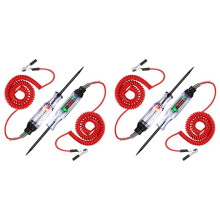 Test Light 4PCS, 6V-24V Car Circuit Tester Light and Digital LCD Car Electric Tester Auto Voltage Continuity Test