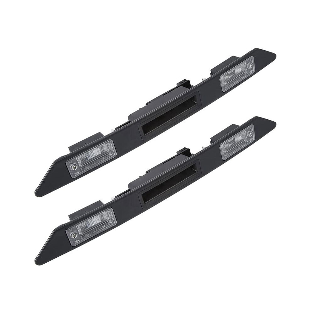 2X Trunk License Plate 8P48275743fz Rear License Plate Trim Assembly For - A3 A4 A6 Q7 Rs3 S4 2003Â2013 Light 4712919653012