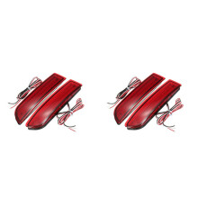 2X Lampe de RéFlecteur de Pare-Chocs ArrièRe de Frein de Stationnement pour Avensis / Alphard Mki / Rav4 Feux ArrièRe à LED Parc D'ArrêT de